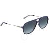 Salvatore Ferragamo Blue Gradient Navigator Men S SunglaSSeS Sf999S 414 60