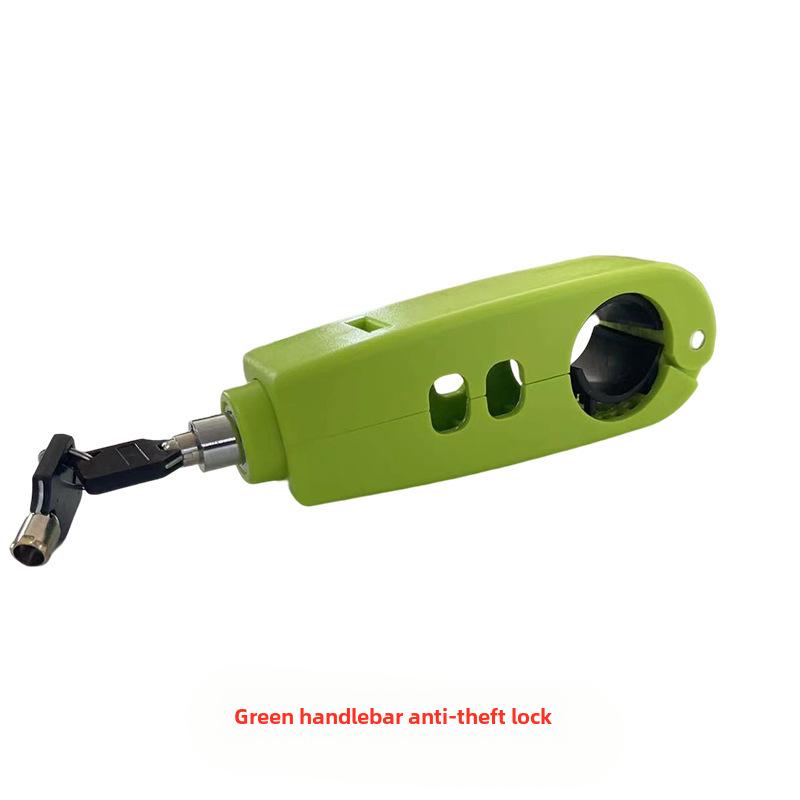 

Универсальный противоугонный замок для электромобиля: Защита тормозов, руля, дроссельной заслонки, скутера, мотоцикла и гудка из легкого сплава