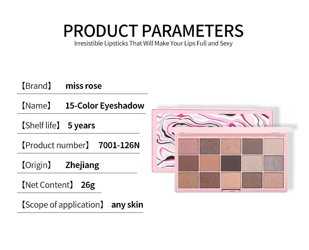 15 Colors Velvet Neutral Pigment Nude Eyeshadow Palette Make Up Baked Minerals Matte Shimmer Eye Shadow Plaet Cosmetic