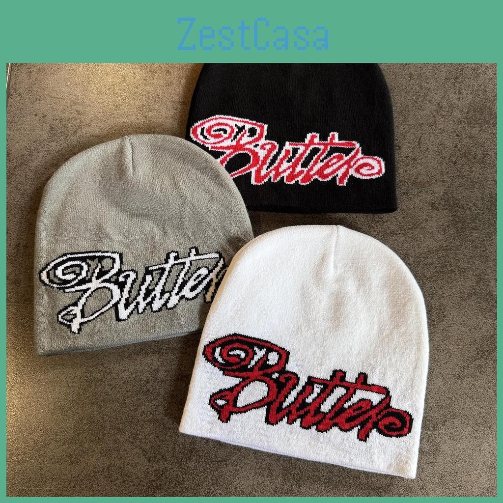 Letter Street Fashion Pattern Neutral Casual Knitted Hat For Autumn And Winter