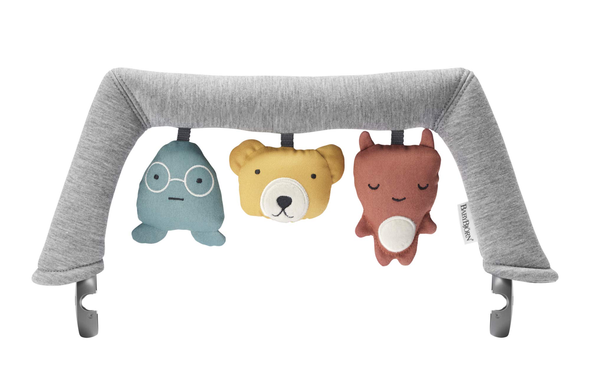 

Baby Bjorn оригинальный продукт Мягкие игрушки друзья для шезлонга 1 шт 1 месяц [японская гарантия] (х 1) ~ серый