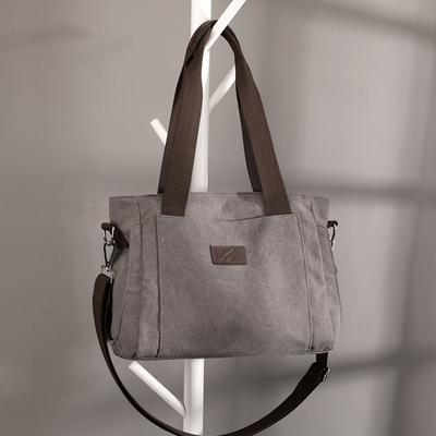 Women's Canvas Bag Large Capacity Bag Casual Shoulder Bag for Ladies Feminine Tote Bags New Fashion