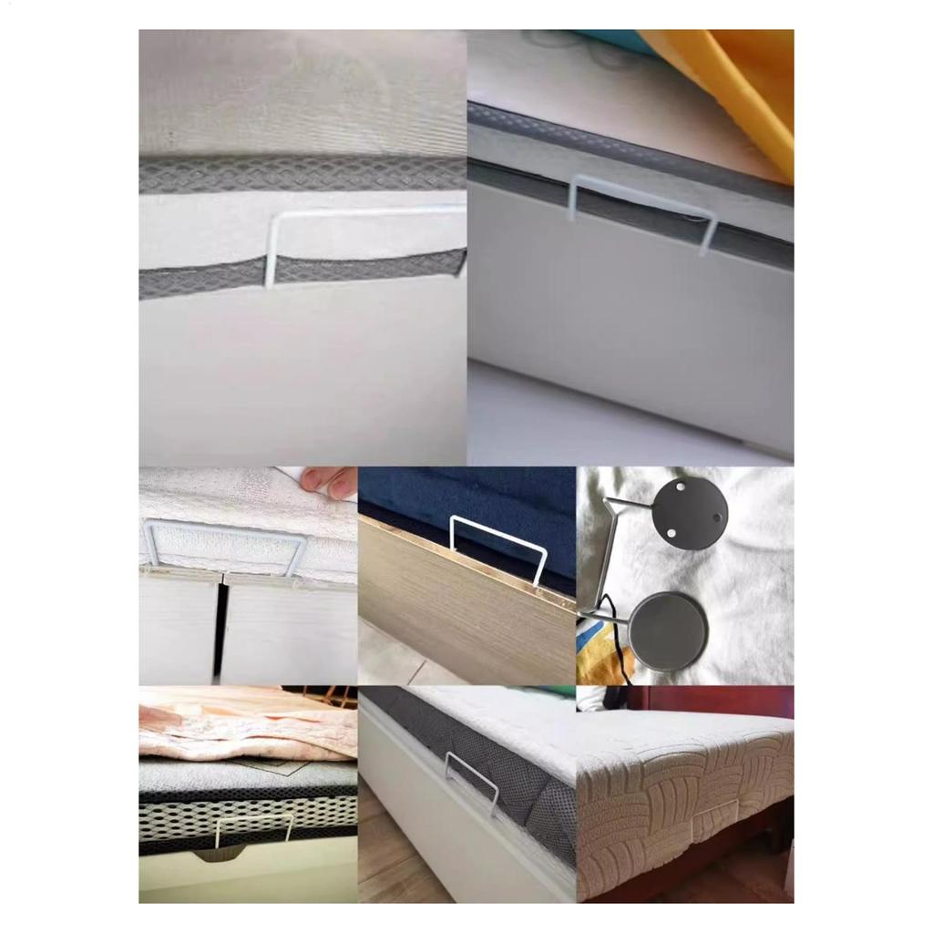 Mattress Slip Stopper Mattress Retainer Slide Stopper for Metal Frame Easy To Install Mattress In Place Gripper Keep Mattress