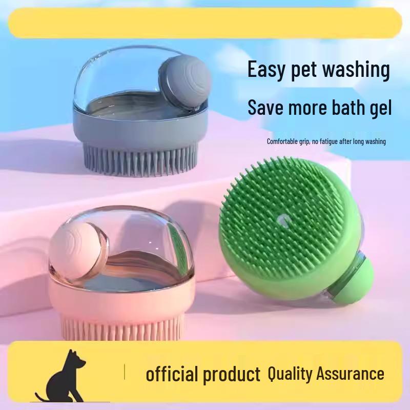 Zeitlich befristetes Angebot: Haustier-Badebürste für Hunde & Katzen - Peeling- & Massagekamm