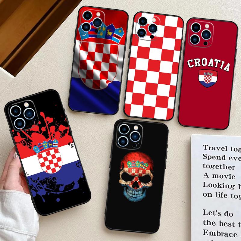 Croatia Flag Case For Samsung Galaxy A56 A36 A16 A06 A54 A34 A14 A13 A53 A12 A22 A32 A52 A35 A15 A55 A17