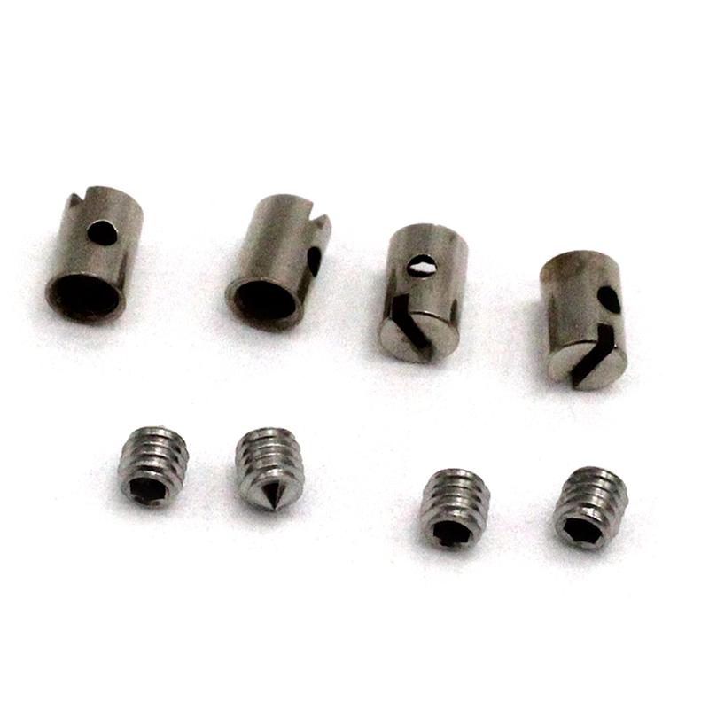 8pcs Solderless Cable Nipples 5mm Throttle Choke for Motorcycle Scooter Quad Mower Setting Up Throttle Or Carb Cables
