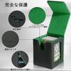 Deck Trading Card Card Game Deck Magnetic Holds 100 Waterproof PU Sleeve Top Loader Vertical Includes 2 Dividers 1 for Duel Masters Case, Case, Box,