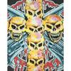 Amplified Womens/Ladies Skull Cross Guns N Roses T-Shirt