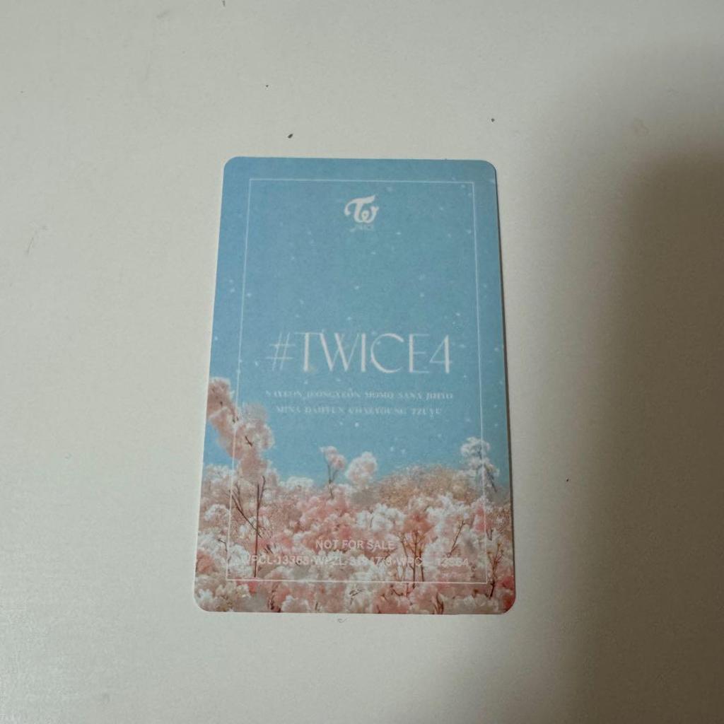 [USED] Twice4 Chaeyoung trading card high five