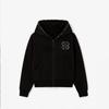 Unisex mikina s kapucí a zipem ve stylu Hip Hop s ležérním potiskem