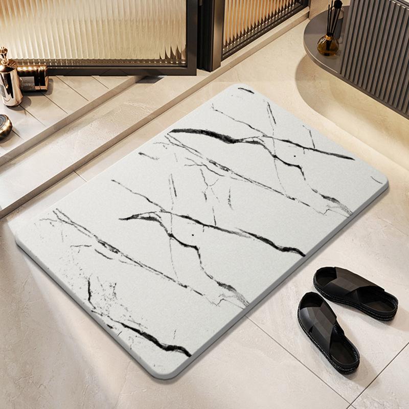 Sam, the Same Diatom Mud Floor Mat, Hard Bathroom Floor Mat, Toilet Door Floor Mat, Toilet Diatomite Quick-drying Non-slip