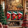 Christmas Stocking Letter Ornaments