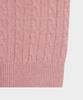 BROOKS BROTHERS [Women'S] Wool Cable Sweater (Pink) (Bbwrwbf401)