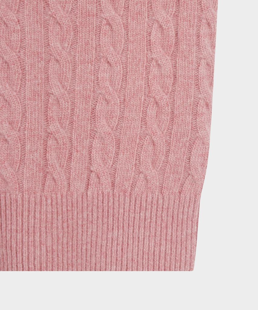 BROOKS BROTHERS [Women'S] Wool Cable Sweater (Pink) (Bbwrwbf401)