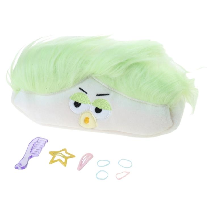 Cartoon Pencil Case Large Capacity Pen Bag Zippered Pencil Case Plush Stationeries Bag Gift for Boy Girl Student