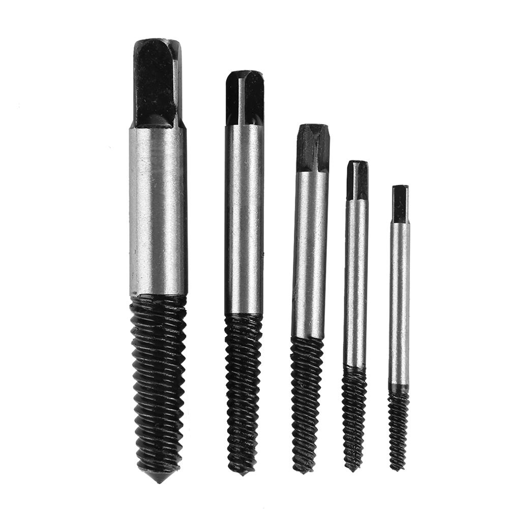 Water Pipe Broken Wire Screw Extractor Damaged Bolt Remover Picker Tool 5pcs