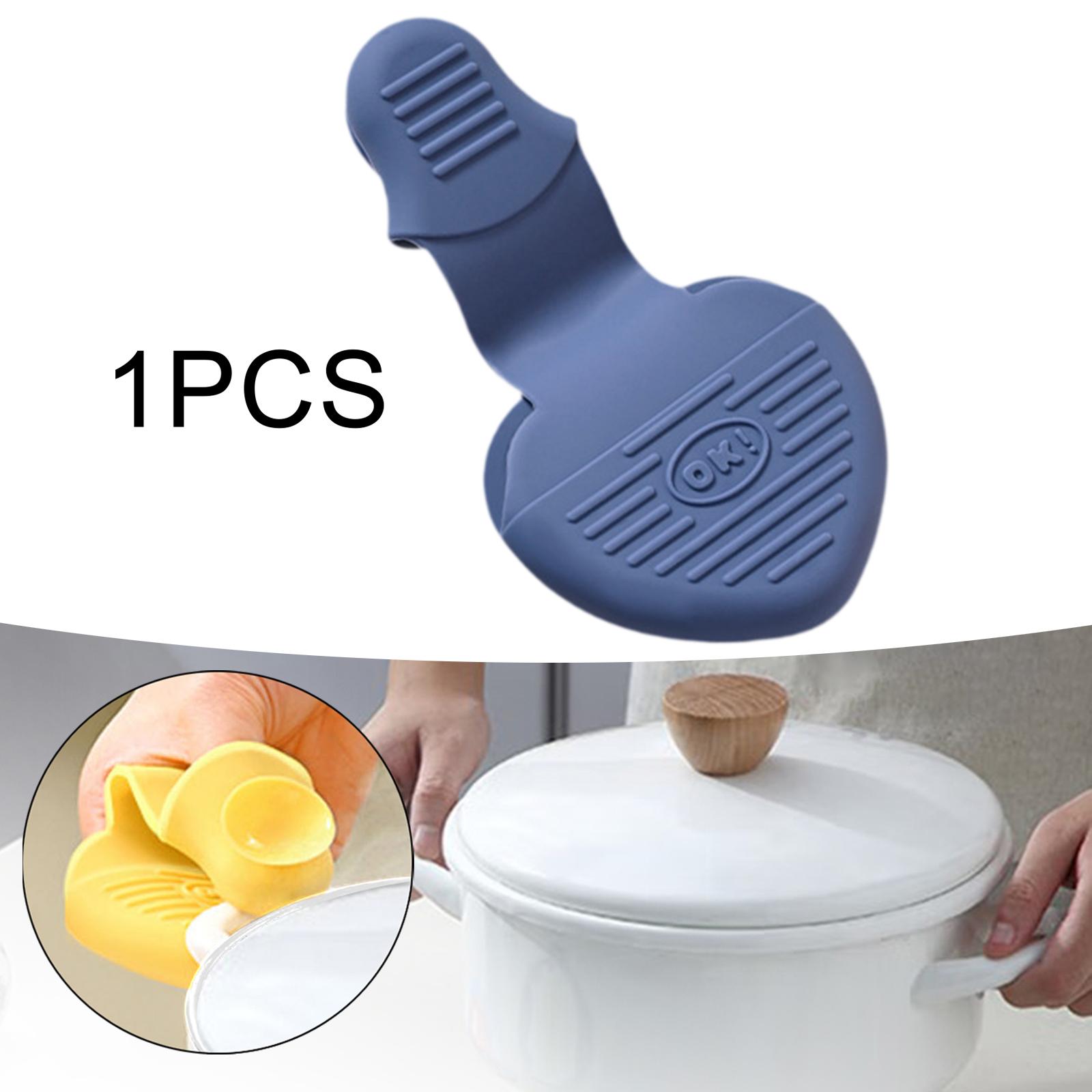 

Oven Glove Tool Kitchen Mitten for Baking Kitchen Gadgets Hot Bowl and Dish синій