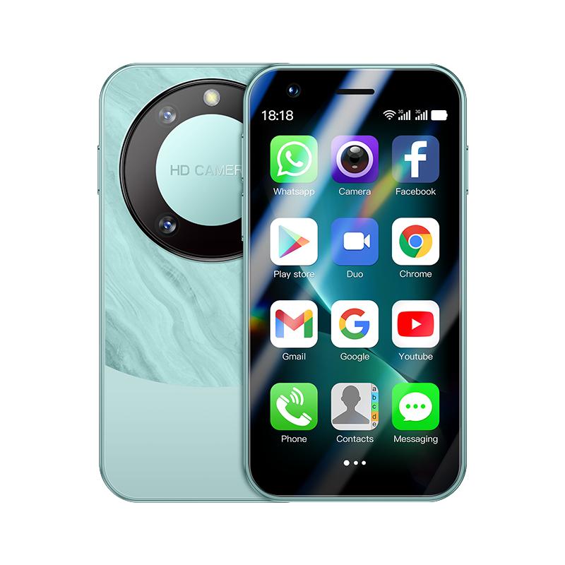 Soyes F8 Pro Max Nowy Super Mini Telefon z Kartą WCDMA 3G Bluetooth WIFI Latarka 1 GB RAM 16 GB ROM 3.0 calowy Quad Core 2MP Dual SIM Android Smart Phone