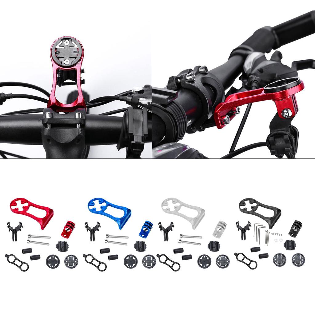 Nastavitelný držák na počítač před řídítka jízdních kol Prodloužený držák Stojan na světlo Před řídítka Rozšiřující držák na kolo Snadná instalace