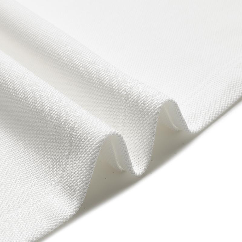 Fila Heritage Simple Fashion Classic Casual Comfortable Versatile Striped Knit Short Sleeve T-Shirt Men Tops Cloud-White F11M628120FWT