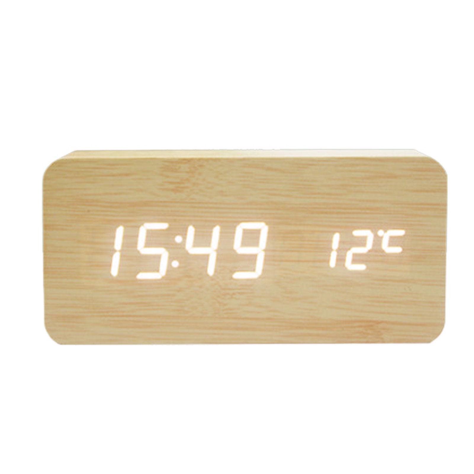 

Легкий будильник с электронным будильником и голосовым управлением, светодиодный будильник, цифровой