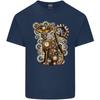 Steampunk Cat Unisexs Light Cotton TShirt