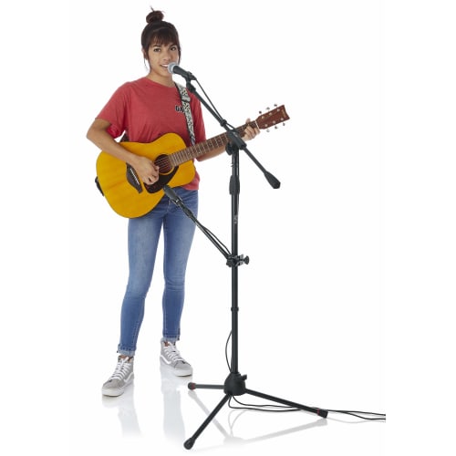 GATOR Frameworks Angled Mini Boom Microphone Arm (GFW-MIC-CLMPBM9)