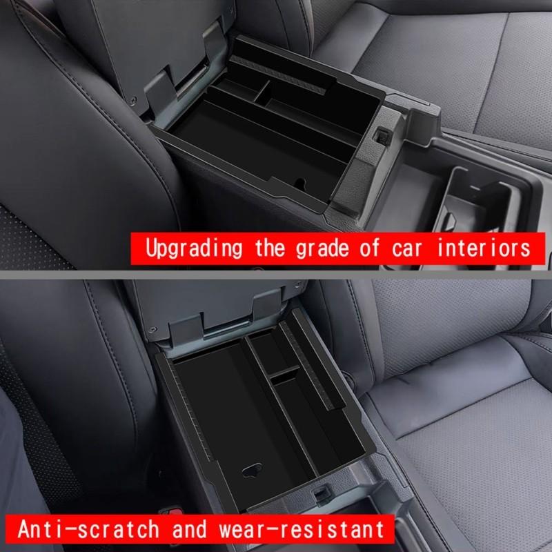 Durable-For Toyota Hilux 2026 Armrest Storage Box Organizer Box For Car Interior Accessory Parts