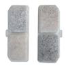 10 Piezas Sistema de Filtración Triple Mascota para Filtro de Fuente para Gato Forma Rectangular