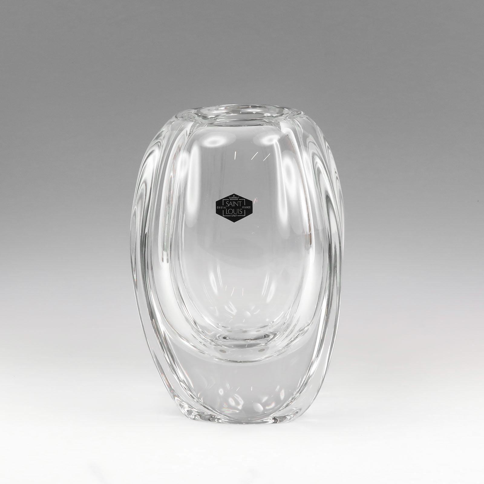 

Saint-Louis vase H9.8 crystal _ Used