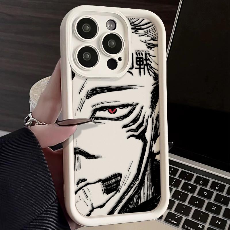 

Чехол для телефона Аниме Jujutsu Kaisen Для Oppo Reno13 Reno12 Reno11 Reno10 Reno8 Reno7 Reno6 Z T F Pro Plus 4G 5G Мягкая задняя крышка из ТПУ Reno8 5G