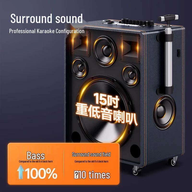 SANSUI PE159 Video KTV All-in-one System CN Plug (adapter Included)