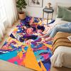 Action Hero Area Rug Carpet For Bedroom Game Playroom Living Room Nonslip Sofa Office Home Decor Doormat Christmas Gift C35