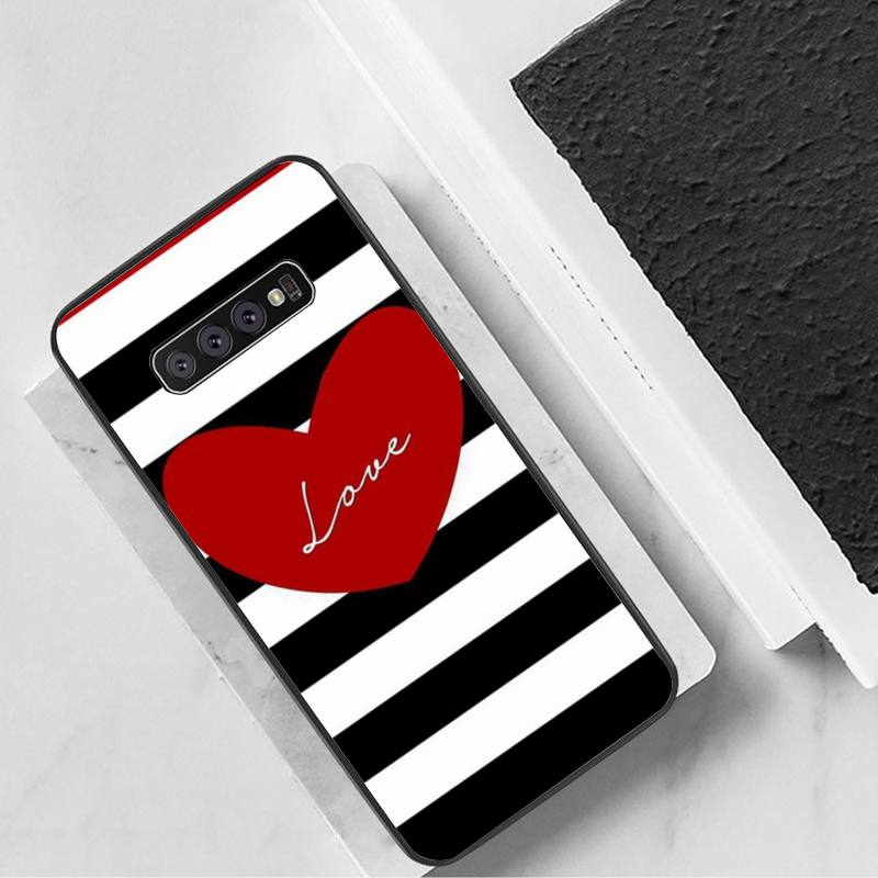 Stripe Phone Case For Samsung Galaxy S7 Edge Plus S9 S20Plus S20ULTRA S10lite S225G S10 Case
