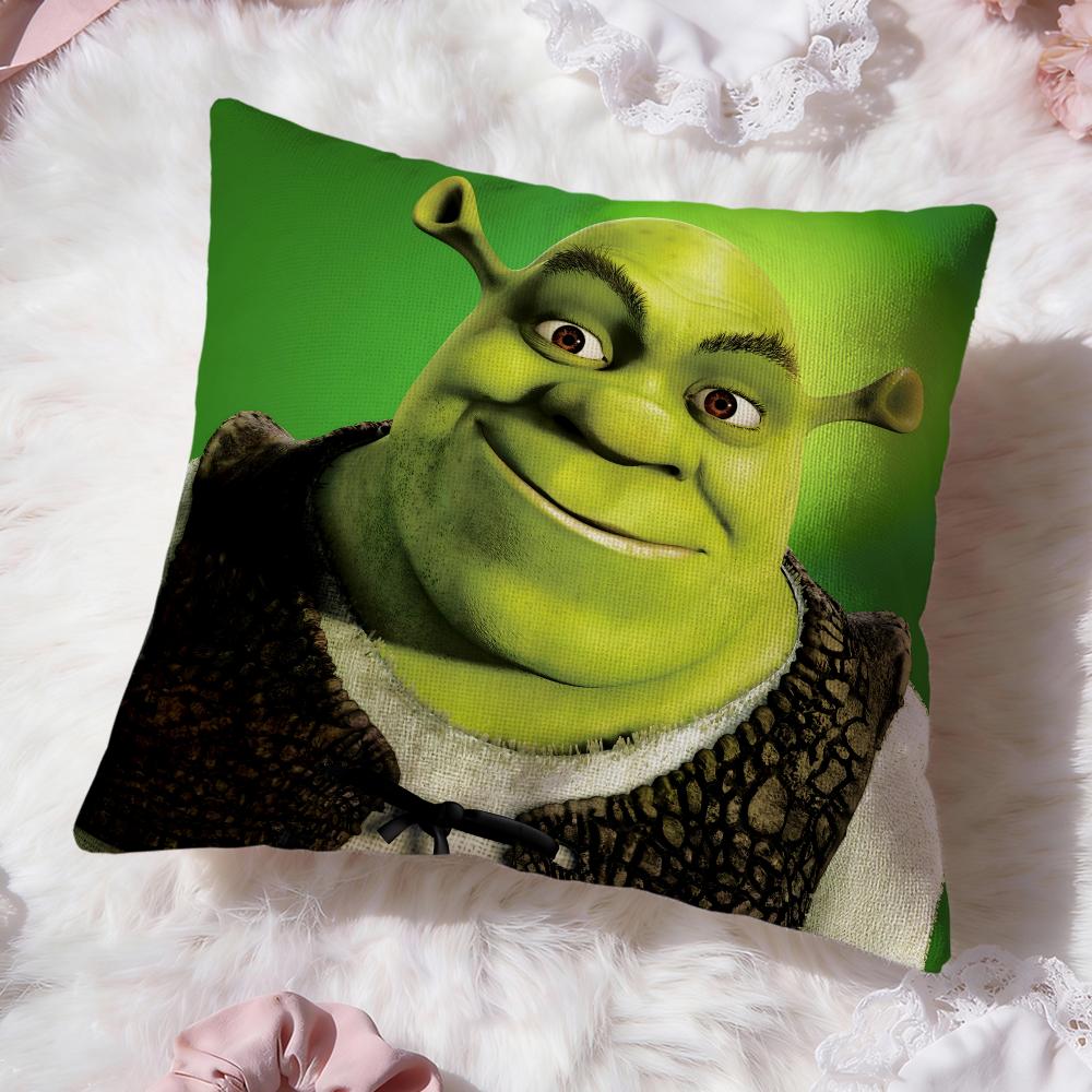 Anime S-ShrekS Povlak na polštář Prémiový komfort Oboustranný povlak na polštář - Design dva v jednom pro jakoukoli místnost a interiér auta