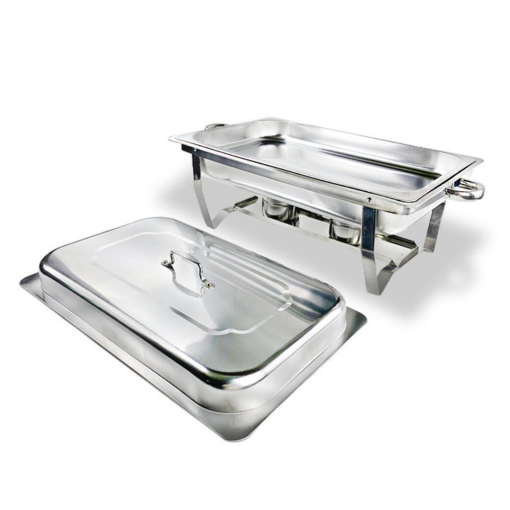 Full Size Stainless Steel Chafing Dish  Buffet Set Serving Tray Party Catering  Food Warmer