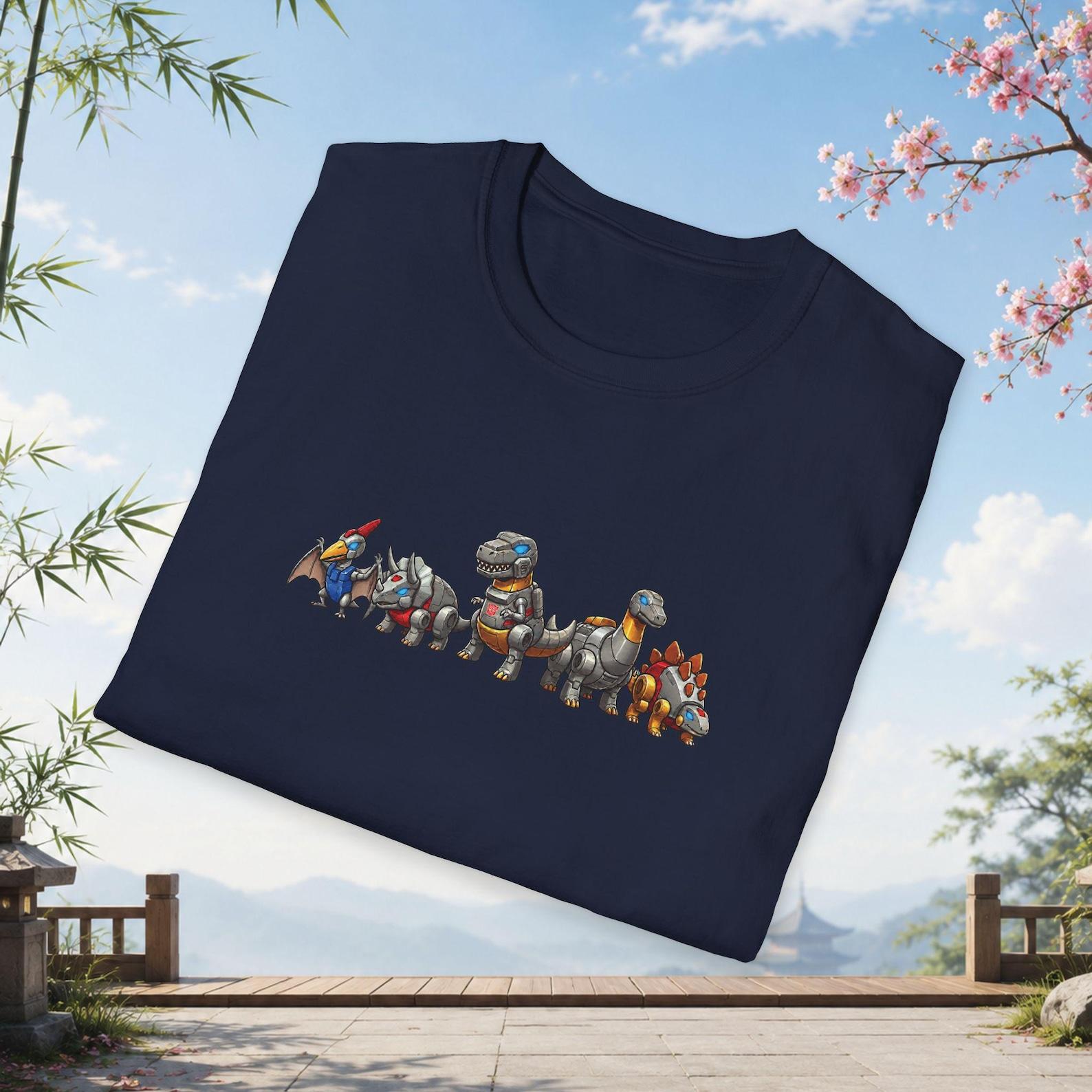 Chibi Transformers Dinobots, Adult & Youth T-Shirt 140