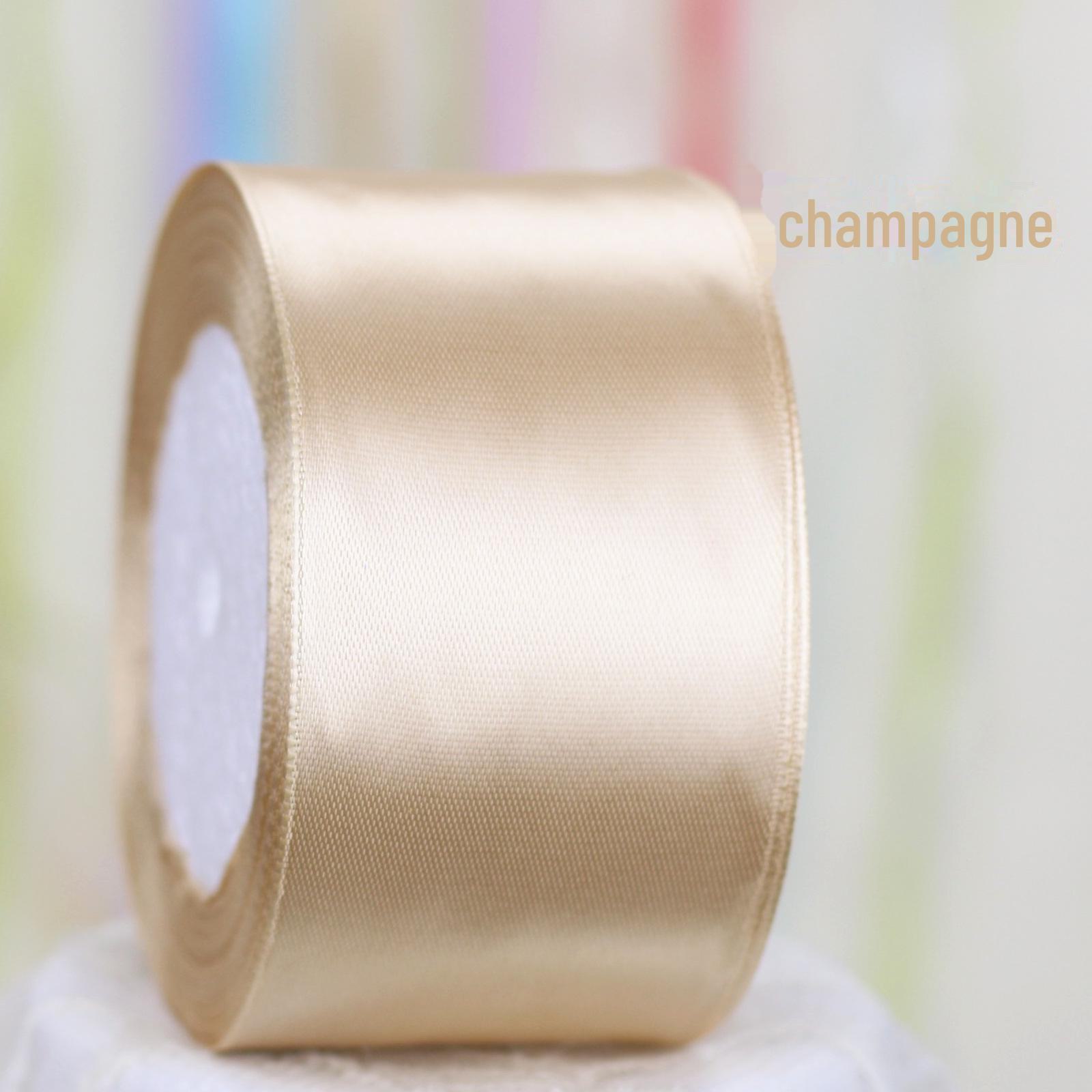 

5 см атласная лента-бантик для тортов и подарочных коробок 5cm 25y/roll