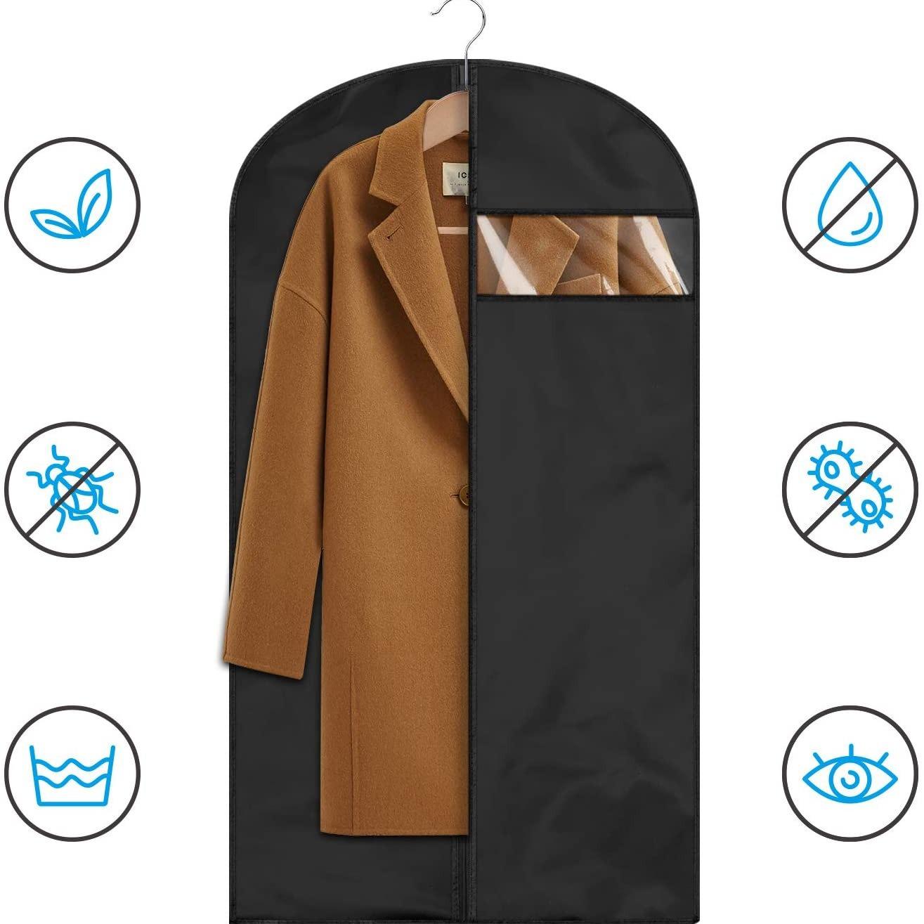 Чехол для одежды с подвесной сумкой 60*165см One Size
