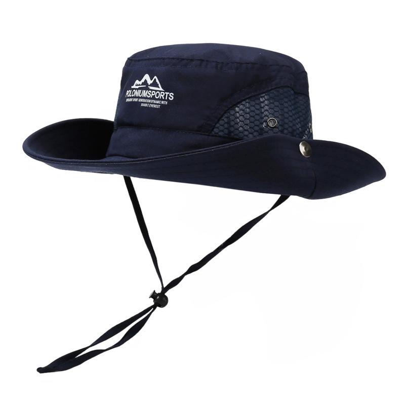 Sunscreen hat men's summer sun hat outdoor climbing sun new breathable bucket hat fishing hat women
