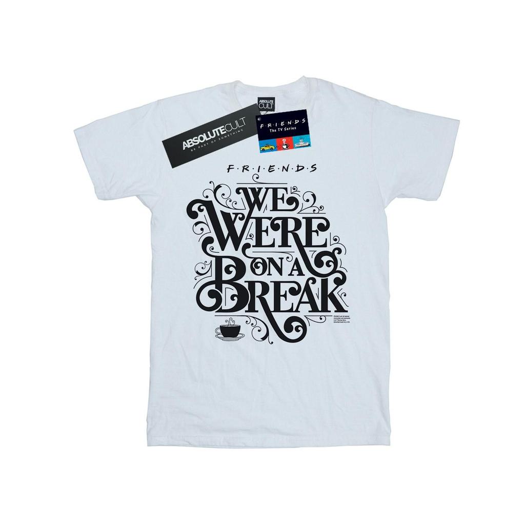 Friends Womens/Ladies On A Break Ornamental Cotton Boyfriend T-Shirt
