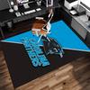 1pc Carolina Panthers Print Area Rug - Soft,Washable Non-Slip Indoor Mat for Office Chairs,Living Room,Home Office Decorative Rug