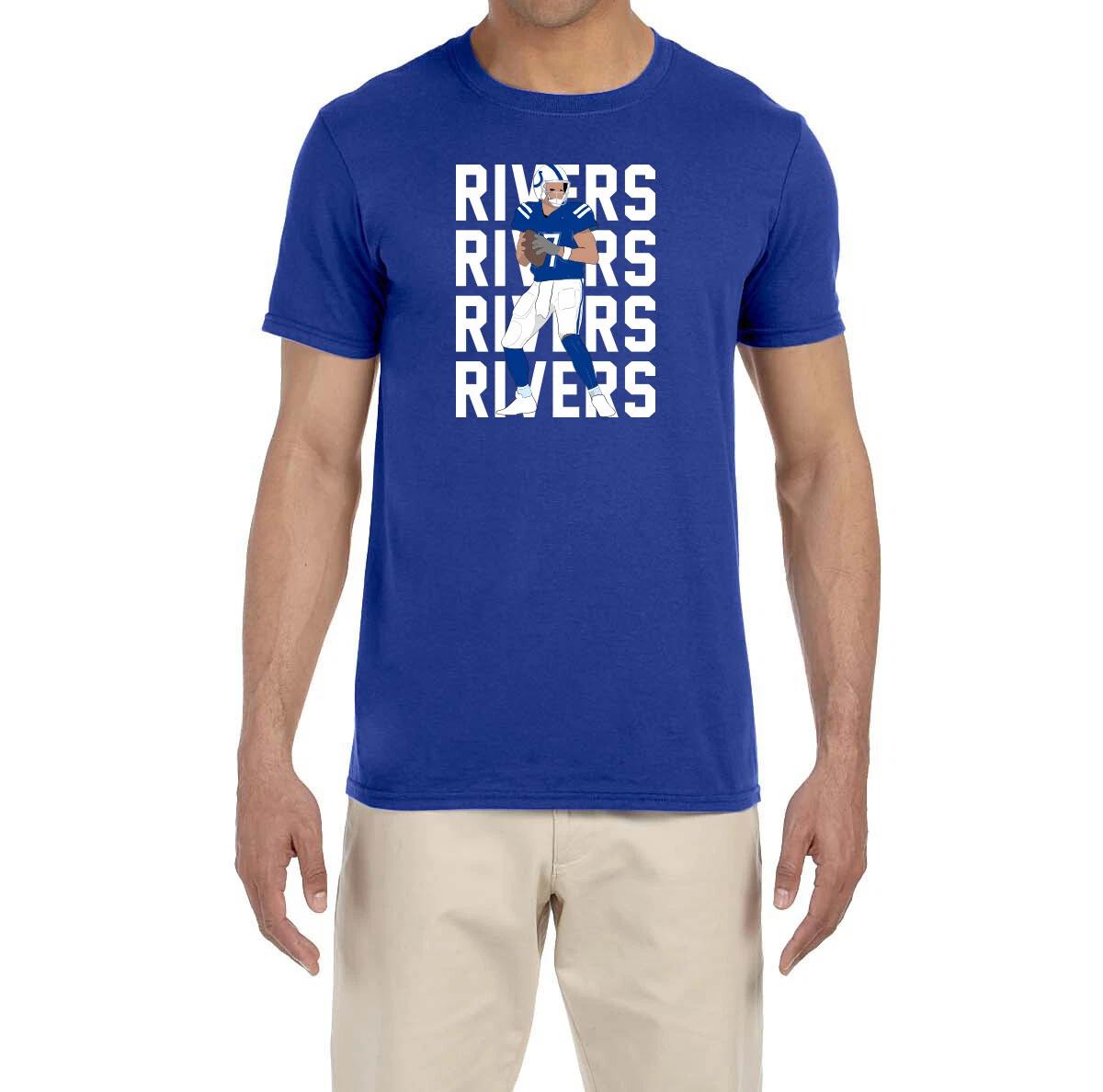 Indianapolis Colts Philip Rivers Text Pic T-Shirt XXXXL