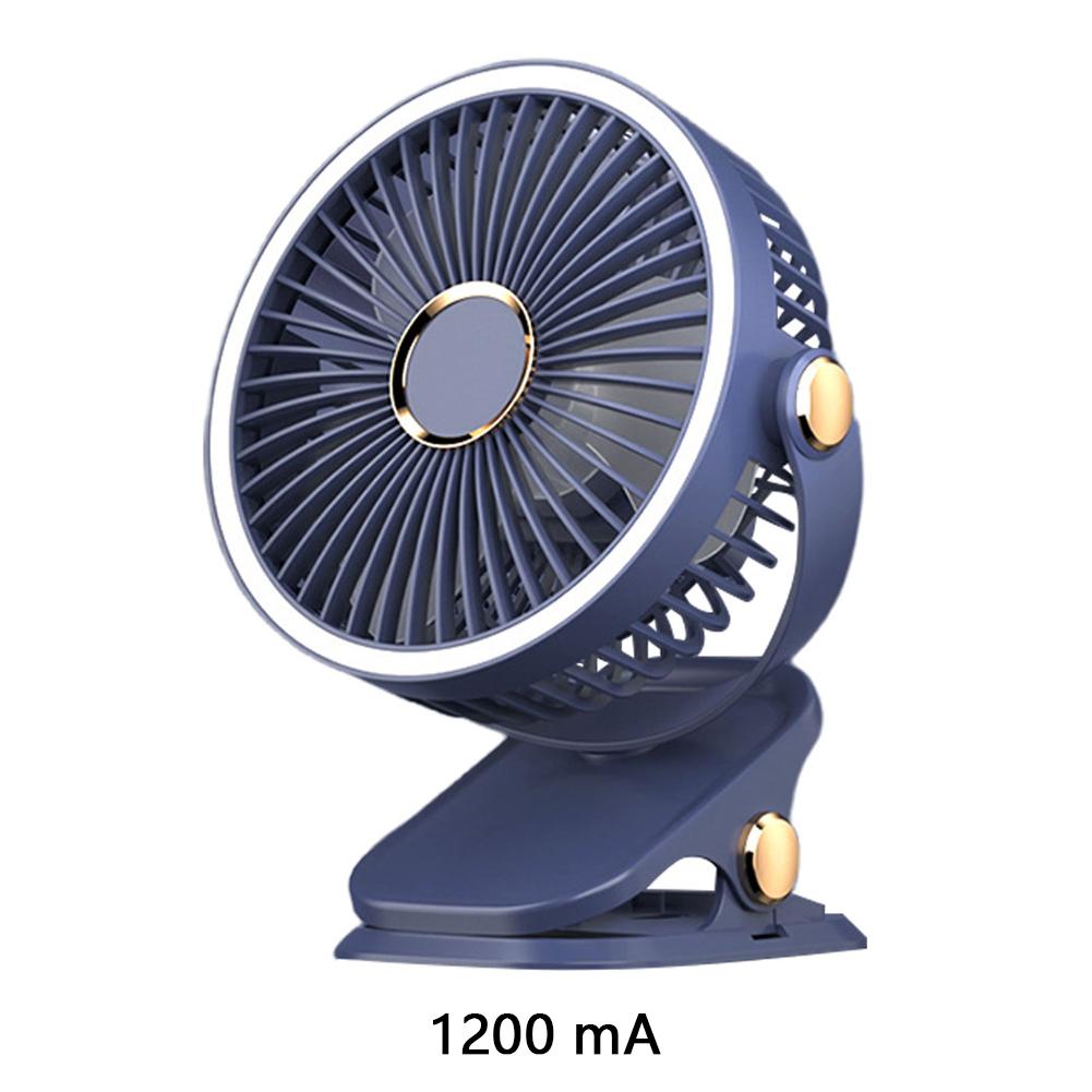 

Перезаряжаемый персональный вентилятор с подсветкой, небольшой охлаждающий вентилятор, настольный вентилятор для кемпинга, офиса на открытом воздухе