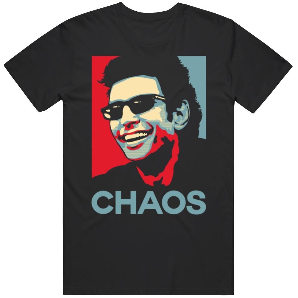Chaos Ian Malcolm Mathematics Chaos Theory T Shirt Tee Gift New S