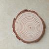 Natural Log Slice Piece Cup Mat Coaster Tea Coffee Mug Round Holder Creative Wood Hand Painted Photo Shooting Props, Multiple Size for Choice