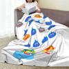 D-Dragon Quest Slime Pluche Deken Kinderen Flanellen Plaid Voor Huisdecoratie Warm Op Maat Gemaakte Kwaliteit Sprei Verjaardagscadeau