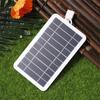 5V 2W USB Solar Panel Outdoor Hiking Waterproof Camping Portable Battery Mobile Power Battery Solar Mobile Phone Charger