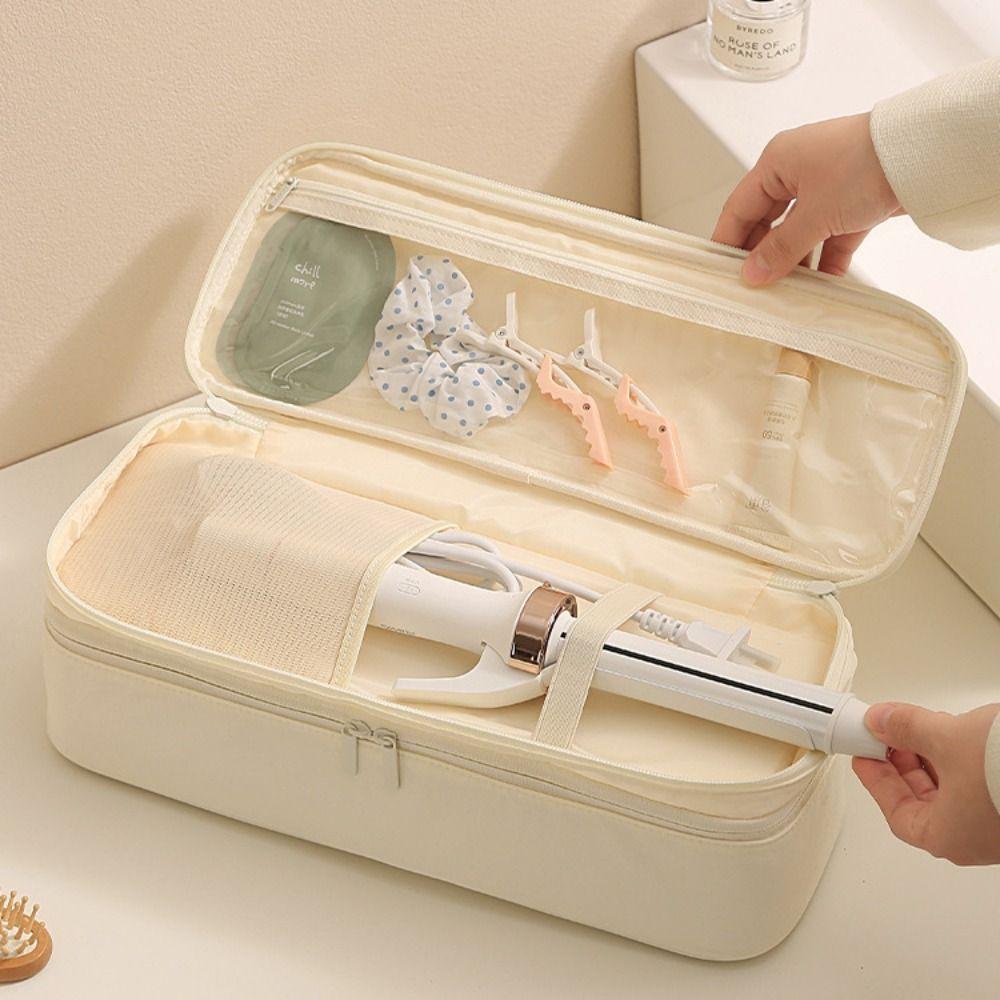 Large Capacity Hair Dryer Storage Bag with Handle Carrying Case New Curler Storage Bag  Travel