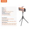 Handheld/Stand Infrared Paint Curing Lamp 2000W for Auto Drying Heating